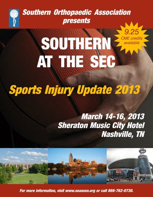 SOUTHERN AT THE SEC - North Carolina Medical Society