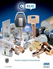 Download ASSA Product Catalog & Technical Manual