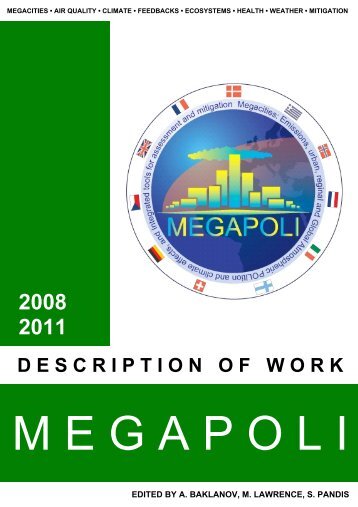 D E S C R I P T I O N   O F   W O R K - MEGAPOLI - Dmi