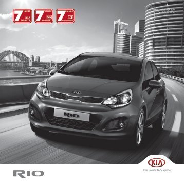 Kia der Rio Preisliste [PDF]