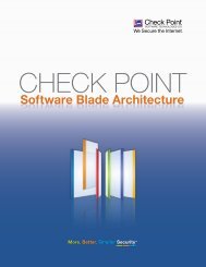 Software Blade Architecture - Scunna Network Technologies