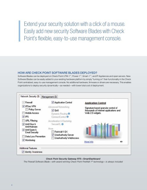 Software Blade Architecture - Scunna Network Technologies