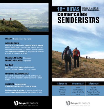 Folleto de las Rutas Senderistas (PDF)