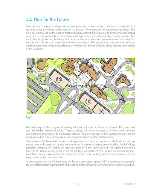 NIC Community Master Plan Report - North Island College