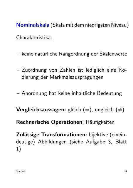 Teil I: Deskriptive Statistik