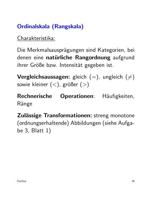 Teil I: Deskriptive Statistik