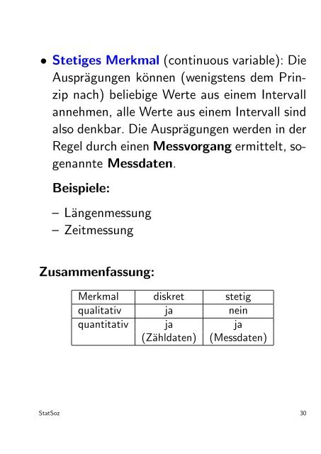 Teil I: Deskriptive Statistik