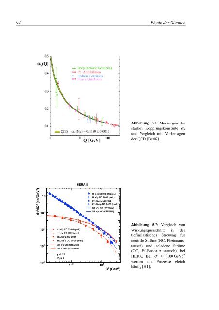 Kapitel 5 Physik der Gluonen 5.1 QCD als Theorie der starken - Desy