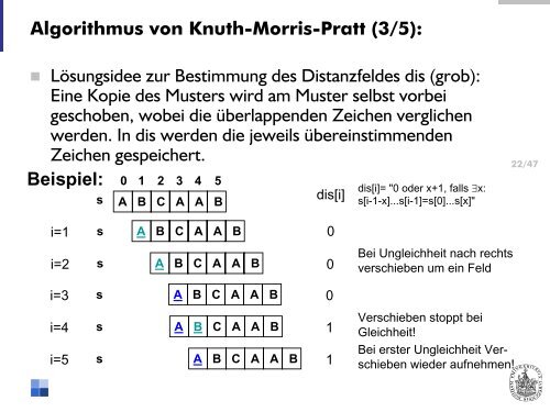 Algorithmen und Datenstrukturen