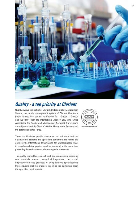 Annual Report 2007 - Clariant