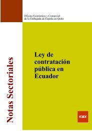 Ley de contrataciÃ³n pÃºblica en Ecuador