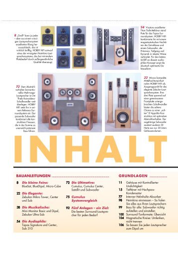 INHALT - HOBBY Hifi