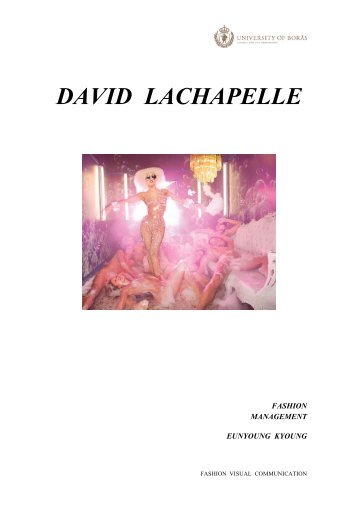 DAVID LACHAPELLE - Textile and Fashion Management
