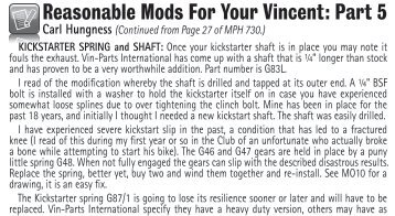 Reasonable Mods For Your Vincent: Part 5 - Vincent HRD Owners ...