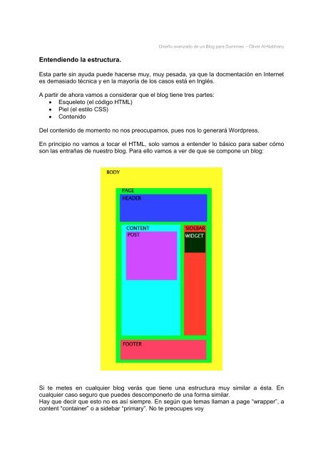 Diseño avanzado de un Blog para Dummies - www.multinivelcoach ...