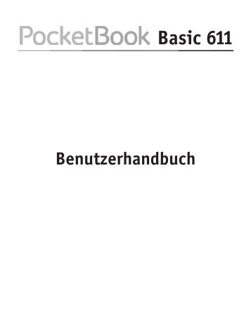 User Guide for Pocketbook 611