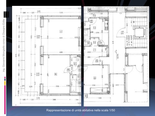 Il disegno del particolare nell'edilizia - Didattica ing. g. mongiello