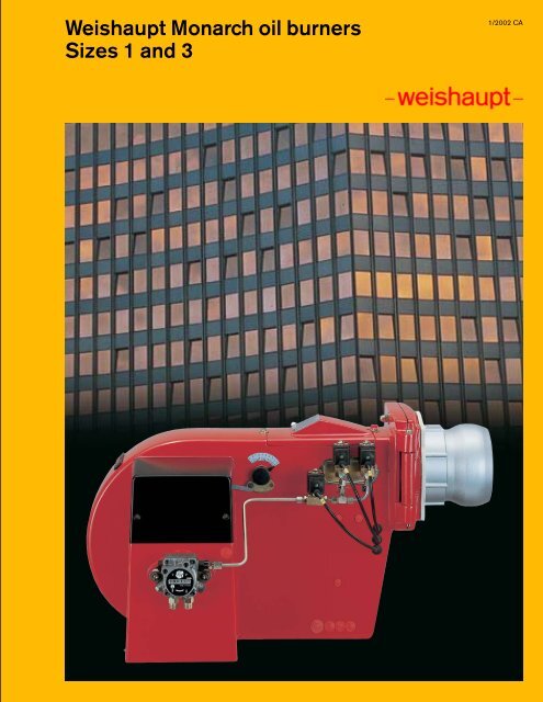 Download brochure 885 KB (pdf) - Weishaupt