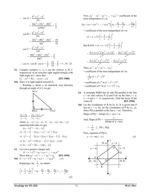 May 2011 - Career Point