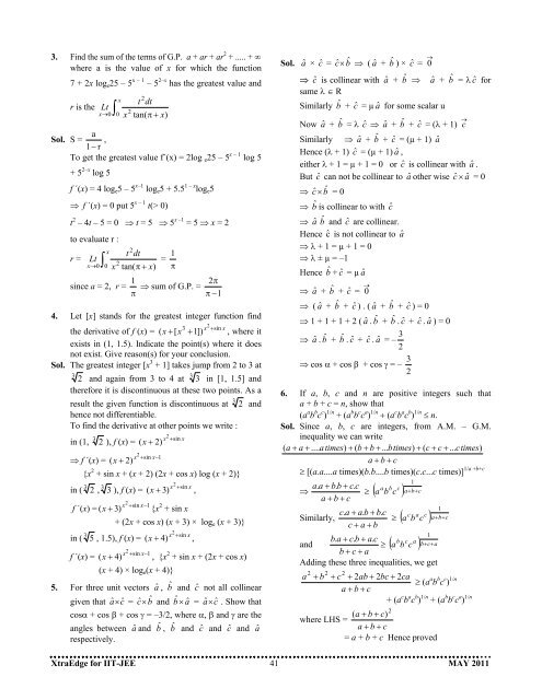 May 2011 - Career Point