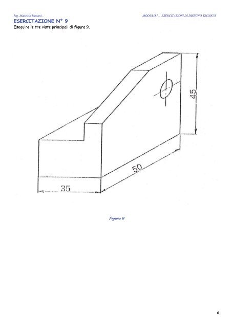 ESERCITAZIONI DI DISEGNO TECNICO - IBN Editore