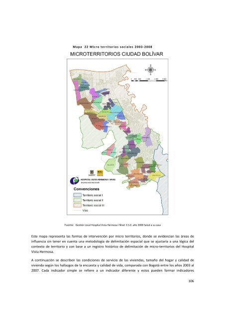 Diagnostico Local Ciudad Bolivar - Secretaría Distrital de Salud