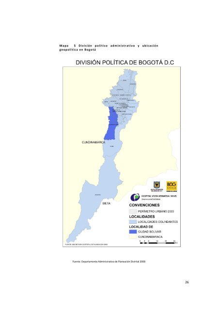 Diagnostico Local Ciudad Bolivar - Secretaría Distrital de Salud
