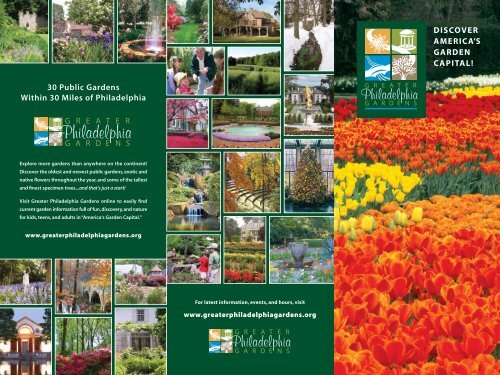 Greater Philadelphia Gardens brochure