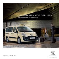 DiE kOmmEN wiE gErufEN. - PEUGEOT Professional