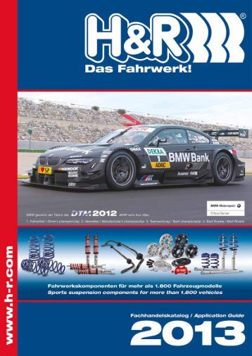 H&R Fahrwerke 2013 (19 MB) - KERSCHER TUNING