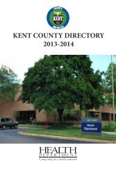 KENT COUNTY DIRECTORY 2013-2014 - Kent County, Michigan