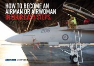 how to become an airman or airwoman in four easy ... - Defence Jobs