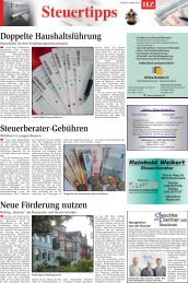 Roland Diegel Steuerberater - Hersfelder Zeitung