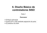 6. Diseño Básico de controladores SISO