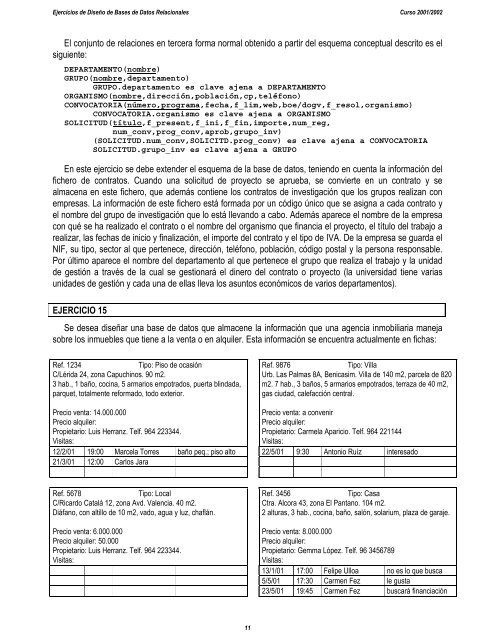 Ejercicios