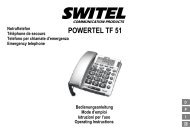 POWERTEL TF 51 - SWITEL Senior