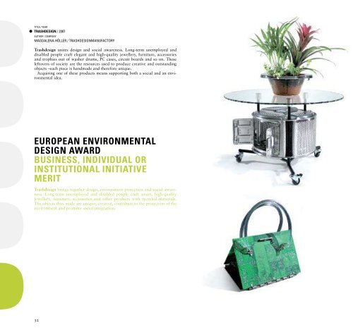 premio europeo de diseño y medio ambiente european - Dimad