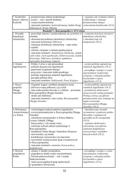 âÅLADAMI PRZESZÅOÅCIâ PROGRAM NAUCZANIA ... - Nowa Era