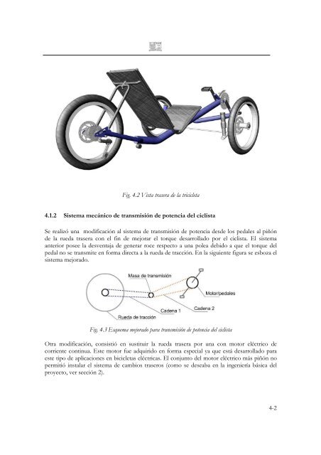 Diseño y construcción de tricicleta solar - GEA - Universidad ...
