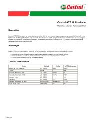 Castrol ATF Multivehicle - Quantum