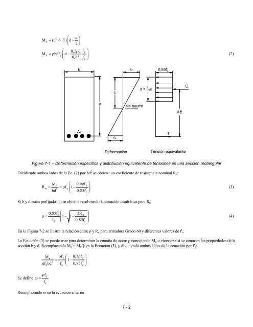 7 Diseño para Flexión y Carga Axial - Inti