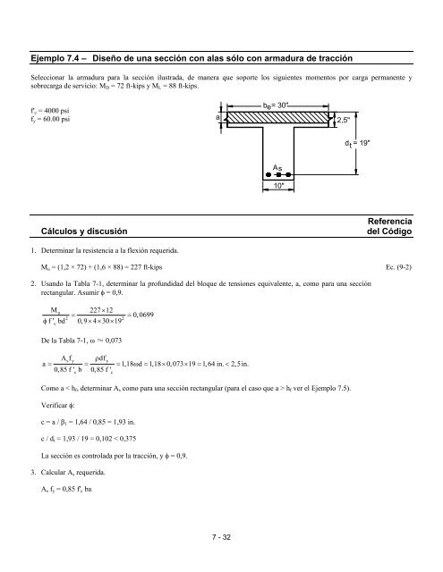 7 Diseño para Flexión y Carga Axial - Inti