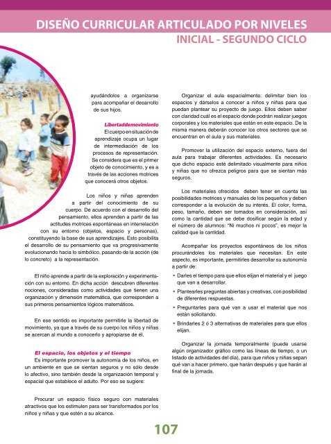 Diseño Curricular Nacional - Ministerio de Educación