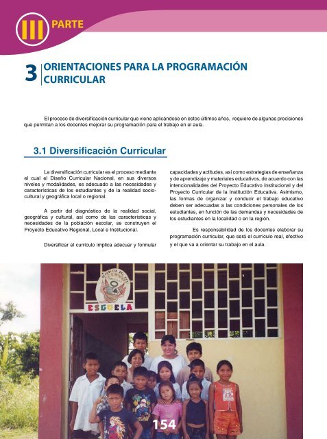 Diseño Curricular Nacional - Ministerio de Educación