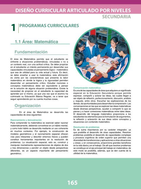 Diseño Curricular Nacional - Ministerio de Educación