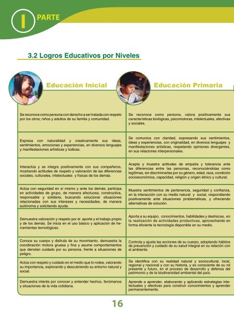 Diseño Curricular Nacional - Ministerio de Educación