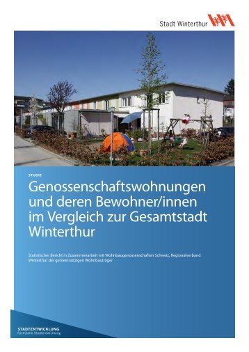 Genossenschaftswohnungen und deren ... - Stadtentwicklung