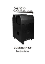 MONSTER 1000 - SKP Pro Audio