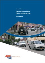 Gemeentelijk Verkeer en Vervoerplan - Bussum Bewust