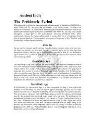 Ancient India The Prehistoric Period - WordPress.com